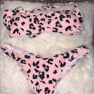 Small matte collection swimsuit.